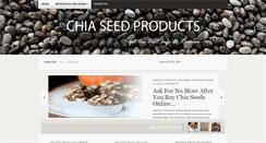 Desktop Screenshot of chiaseedproducts.com